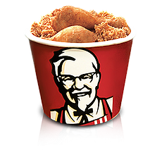 a bucket of kentucky fried chicken