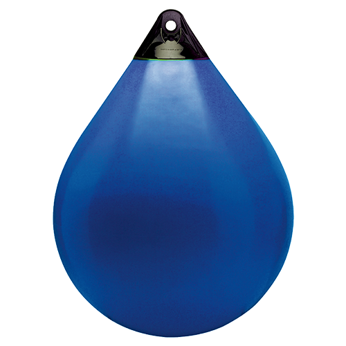 a blue floatation device